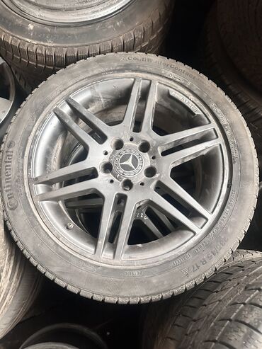 диски бмв е53: Куйма Дисктер R 17 AMG, Комплект, тешиктери - 5, Колдонулган