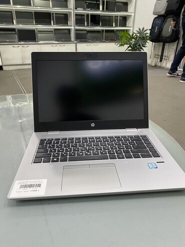 laptop kg: Ультрабук, HP, 8 ГБ ОЗУ, Intel Core i5, 14.3 ", Б/у, Для несложных задач, память SSD