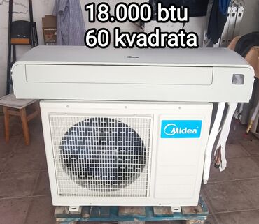Mətbəx texnikası: Kondisioner Midea, İşlənmiş, 50-60 kv. m, Split sistem, Kredit yoxdur, Ödənişli quraşdırma