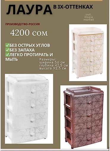 Кухонные комоды: Комоды Пластиковые комоды Выдвижные ящики Тумба Комод для вещей и — 7