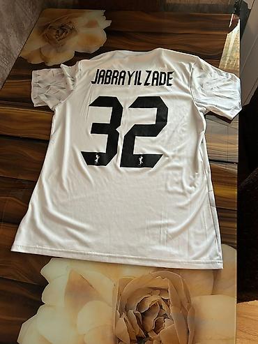 dron satışı azərbaycan: Futbolka, Adidas, M, rəng - Ağ — 1