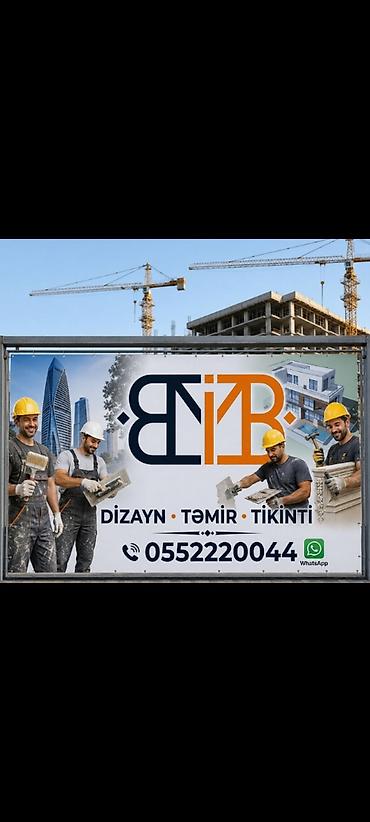 evlerin temiri ve dizayni: Peşəkar dizayn, təmir və tikinti xidmətləri - Memarlıq və interyer — 1