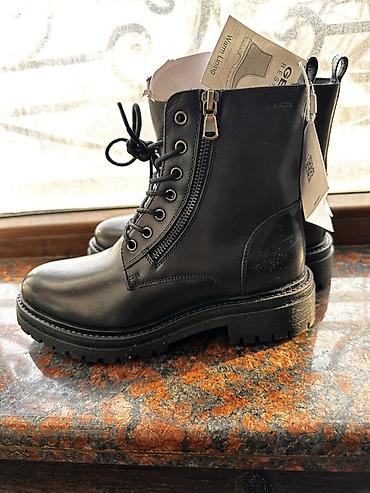 Ботинки и ботильоны: Ботинки, 36, Geox, Новый, цвет - Черный, Самовывоз — 4