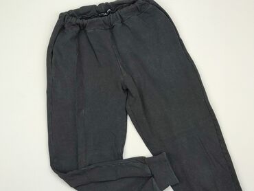 granatowy t shirty oversize: Spodnie dresowe, S, stan - Dobry
