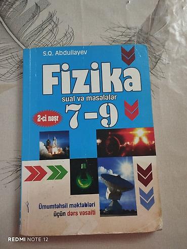 Məhsul: “Fizika: sual və məsələlər 7–9” (S.Q. Abdullayev), 2-ci nəşr lalafo.az -da Məhsul: “Fizika: sual və məsələlər 7–9” (S.Q. Abdullayev), 2-ci nəşr