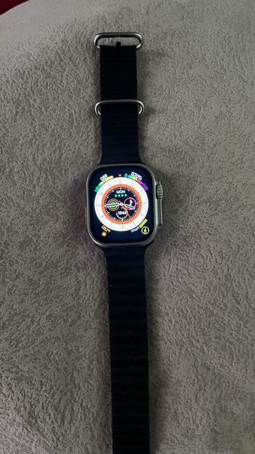 ультратонкая мышка: Смарт‑часы Watch Ultra (стиль Apple Watch Ultra) с прямоугольным