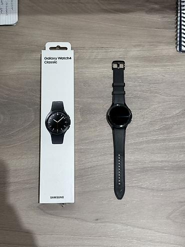 Акылдуу сааттар: Samsung Galaxy Watch4 Classic (черный) - Модель: Galaxy Watch4 — 2