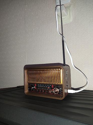 iran pecinin qiyməti: Retro üslublu portativ radio və fənər Radio yenidir heç istifadə — 1