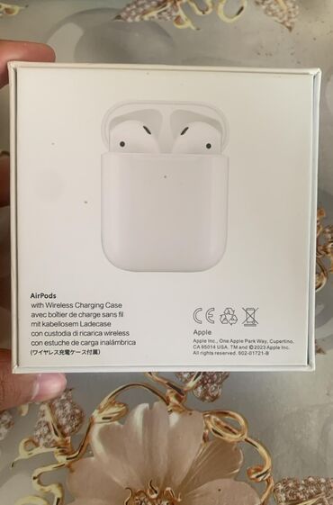 tek qulaqli nausnik: Yeni Simsiz (Bluetooth) Qulaqcıqlar, Apple, rəng - Ağ