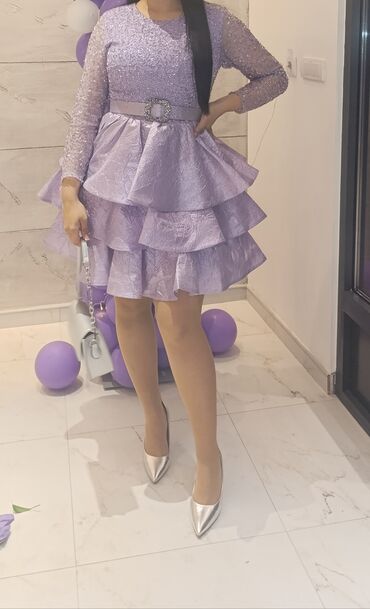 Haljine: XL, bоја - Lila, Večernji, maturski, Dugih rukava na lalafo.rs — 8 Haljine: XL, bоја - Lila, Večernji, maturski, Dugih rukava — 8