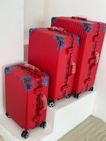 Чемоданы: Чемоданы фабрики "Kobe" - Материал ABC + полиэстер крепкая оболочка — 7
