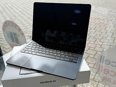 macbook air m4: Apple MacBook Air (M2) – Midnight rəng Xüsusiyyətlər: - Çip: Apple M2 — 4