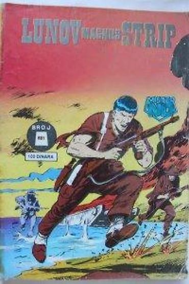 lampe za lovce: LUNOV MAGNUS STRIP 681, LMS 681, MISTER NO, POŽAR U DŽUNGLI | Lunov — 8