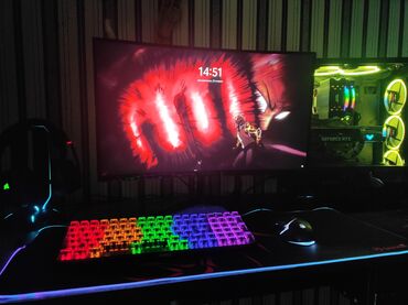 Masaüstü kompüterlər və iş stansiyaları: Cpu: intel core i5 11400 Gpu: Rtx 3060 asus tuf gaming 12gb