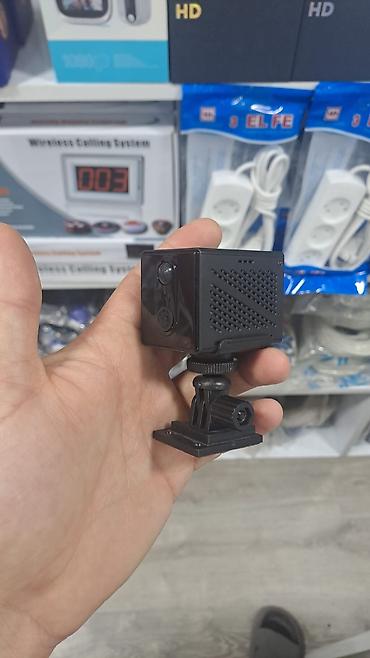 samsung s23 adapter: Mini təhlükəsizlik kamerası – kompakt kub dizayn, tənzimlənən dayaqlı — 1