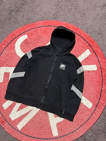 Толстовки: Мужская толстовка, L, Nike, Б/у, цвет - Черный, Самовывоз, Бесплатная доставка, Платная доставка — 1