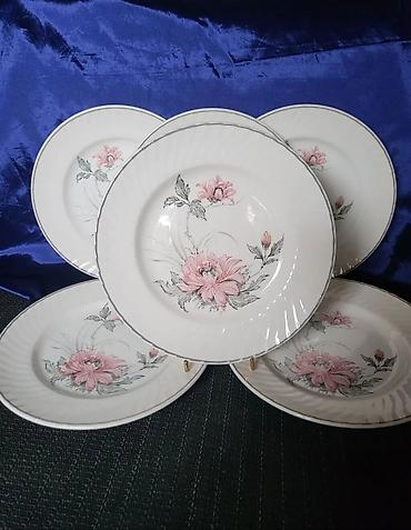 Kuhinjski setovi: Tanjiri engleski 1950 do 1970god.Barratts Staffordshire. Engleski — 7