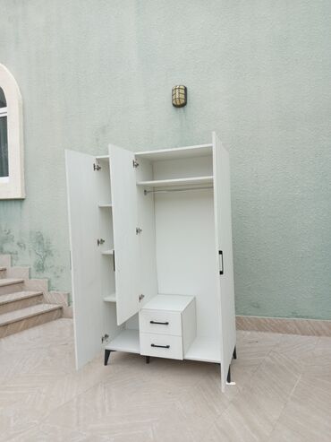 Dolablar: Yeni, Açılan, 3 qapılı Düz dolab, Qarderob, paltar dolabı, Azərbaycan — 9