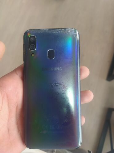 Samsung: Samsung Galaxy A40, 64 GB, rəng - Qara