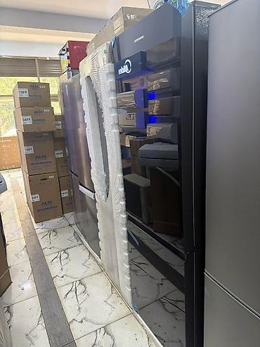 asus baki: Yeni 2 qapılı Hoffman Soyuducu Satılır, rəng - Qara — 2