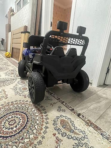 Uşaq üçün elektrik maşınları: Uşaq üçün elektrikli minik avtomobili – mavi rəng Xüsusiyyətlər: - — 2