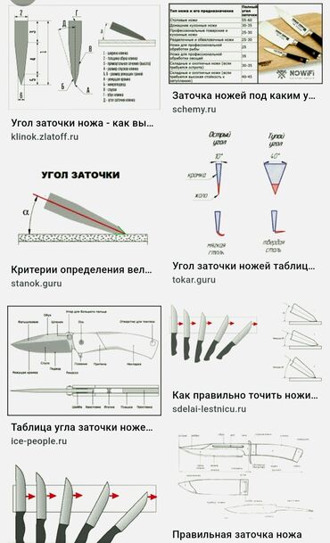 Другие услуги: Заточка ножей# точу ножи at lalafo.kg — 25 Другие услуги: Заточка ножей# точу ножи — 25