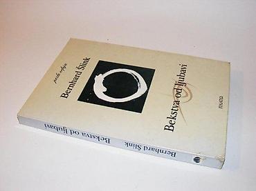 link: Berhard ŠlinkBekstva od ljubaviromanPlato, Beograd, 2003. Biblioteka — 1