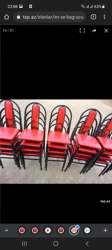 Stullar: Salam hor.Etli musteriler. Masa ve oturacaqlar bir cox cesidlerimiz — 2