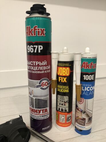 пенопласт купить: Строительная химия новая и ненужная: 1. Akfix 967P Быстрая