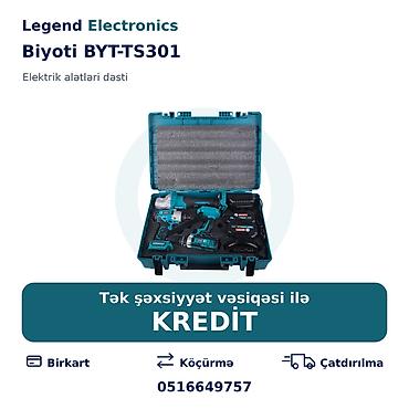 islənmis drel: Elan başlığı: Elektrik alətlər dəsti Biyoti BYT-TS301 Elektrik — 1