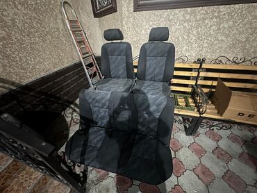 сидение на 210: Комплект сидений, Велюр, Mercedes-Benz 2000 г., Б/у, Оригинал, Германия