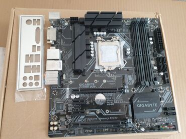 ноутбук lg: Материнская плата, Б/у, Gigabyte, LGA1151, Micro-ATX, Для ПК