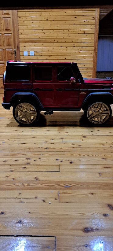 Uşaq üçün elektrik maşınları: Uşaq üçün elektriklə işləyən Mercedes-Benz G65 AMG tipli miniatür — 4