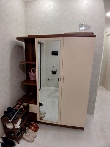 plastik pencere qiymeti: Б/у, 2 двери Прямой шкаф, Шкаф в прихожей