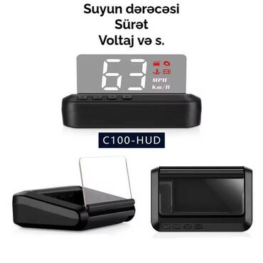 radio usb bluetooth: 🚗 C100 HUD OBD2 – Avtomobiliniz üçün ağıllı ekran! Yolda gedərkən
