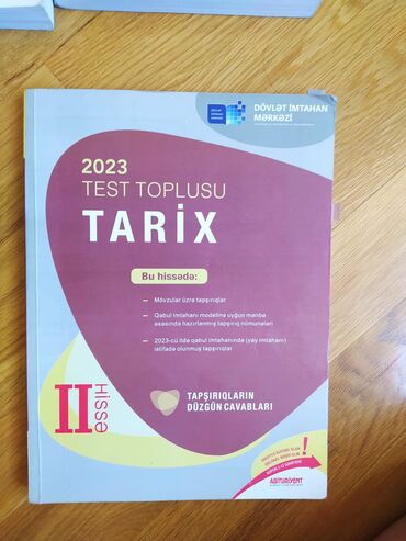 ümumi tarix pdf: Tarix 2023 test toplusu 2ci hisse