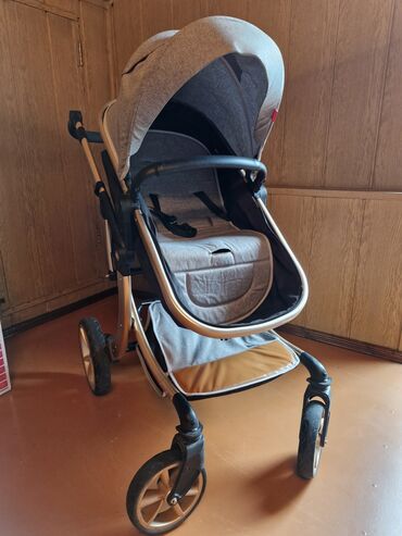 бебизен йойо 2 коляска: Коляска, цвет - Серебристый, Б/у
