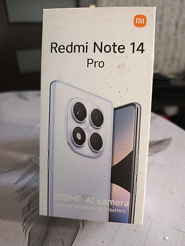 14 pro: Xiaomi Redmi Note 14 Pro - 200 MP AI arxa kamera – yüksək detallı — 1