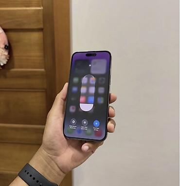 14 pro kabro: IPhone 14 Pro, 128 GB, Deep Purple, Zəmanət, Simsiz şarj, Face ID — 2