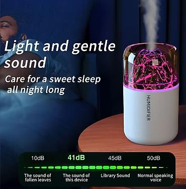 study lamp: Увлажнитель воздуха Ультразвуковой, Настольный, Ароматизация воздуха — 3