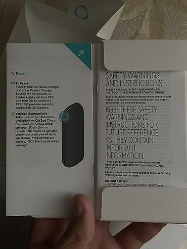 Qəlyanlar və tütün qızdırıcıları: Başlıq: IQOS ILUMA i – Əla vəziyyətdə | 70 AZN Açıqlama: Satılır IQOS — 8