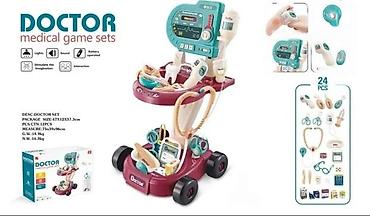 roboti igracke za decu: Doktorski set na kolicima – “Doctor medical game sets” - Interaktivni — 3