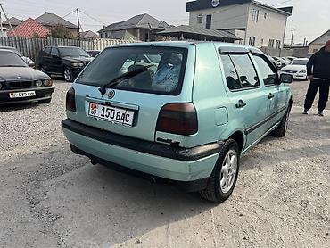 волсваген 3: Volkswagen Golf: 1992 г., 1.8 л, Газ, Хэтчбэк — 1