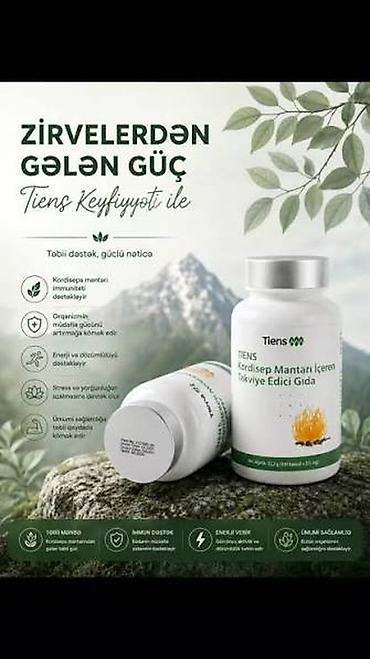 Vitaminlər və BAƏ: " Kordiseps " - Tərkibi:Himalay dağlarından yığılan Alman — 5