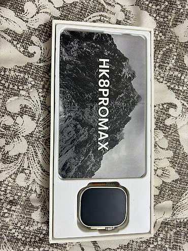 hk9 pro max: Yeni, Smart saat, Sensor ekran, rəng - Narıncı — 2