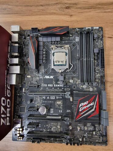 ноутбук для программистов: Материнская плата, Б/у, Asus, LGA1151, ATX