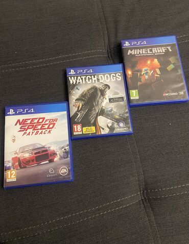 playstation 4: ‼️təcili satılır, disklərin cızığı və problemi yoxdur, hər bir şeyi