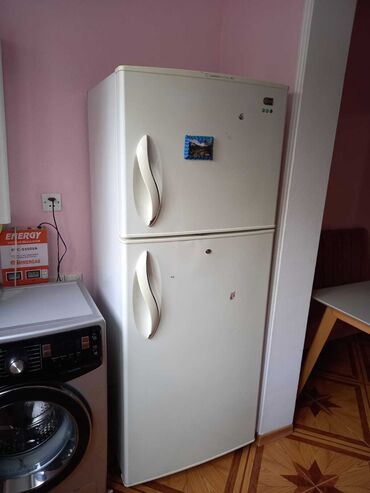 2 el soyuducu: İşlənmiş 2 qapılı LG Soyuducu Satılır, rəng - Ağ