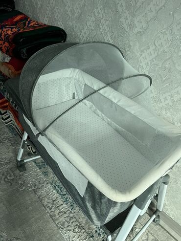 навесные игрушки на кроватку: Люлька, Колыбель, Пластик, цвет - Серый