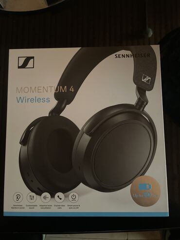sennheiser: Новый Беспроводные (Bluetooth) Наушники, Sennheiser, цвет - Черный